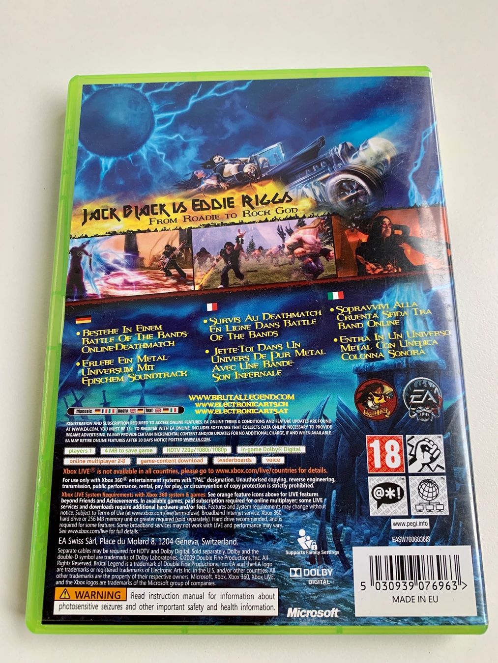 Microsoft Jeux: XBOX 360 Brütal Legend – D'occasion à Kaiseraugst par Marsupower 1