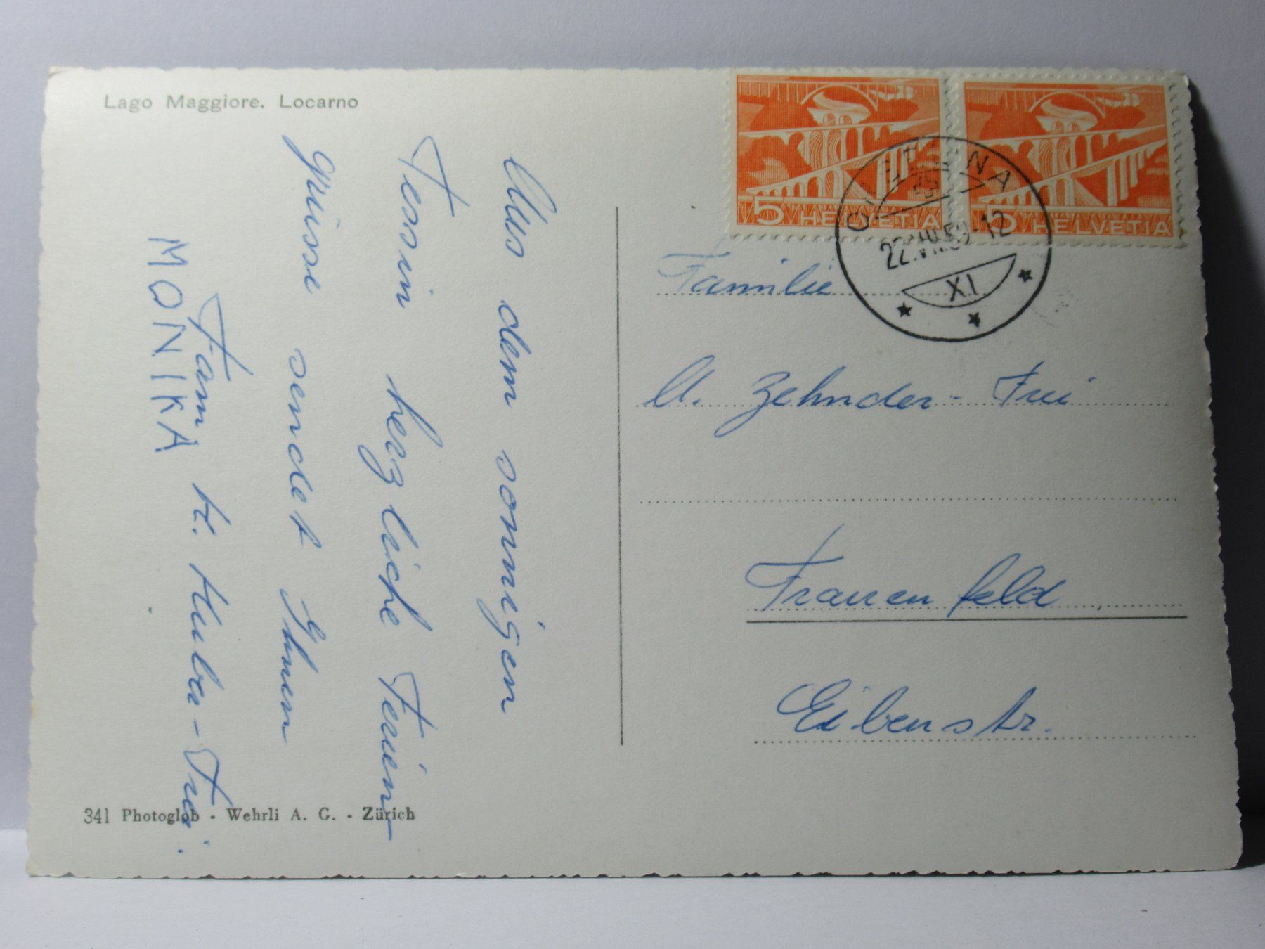 Cartes postales: Locarno – D'occasion à Grenchen par frechri 1
