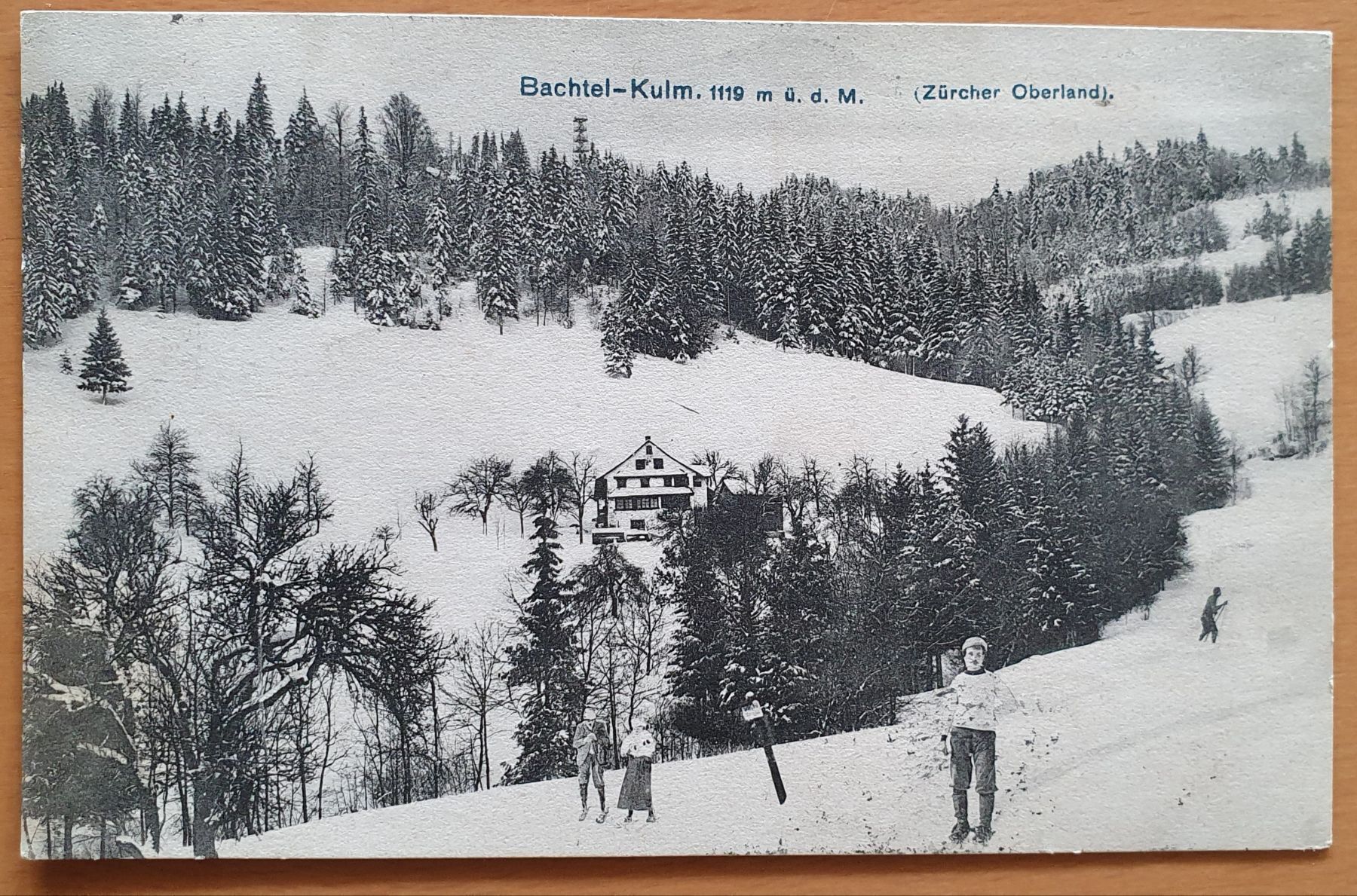 Cartoline postali: Bachtel - Kulm 1911 – Usato da Kreuzlingen venduto da Rschweiz1