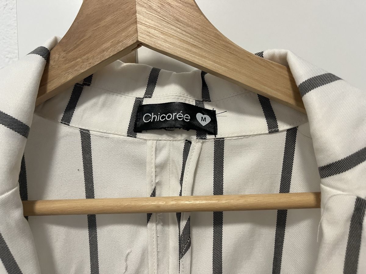 Giacche: Blazer weiss gestreift M neu – Nuovo (secondo la descrizione) da Birrwil venduto da vanyboo 3