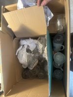 Diverse Gläser und Tassen gemischt gebraucht