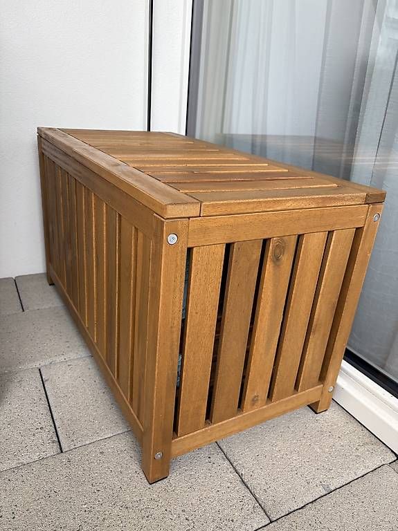 Aufbewahrungsbox für Balkon/Garten (Ikea Nämmarö) (Gebraucht) in Emmen für CHF 46 – nur Abholung auf Ricardo kaufen