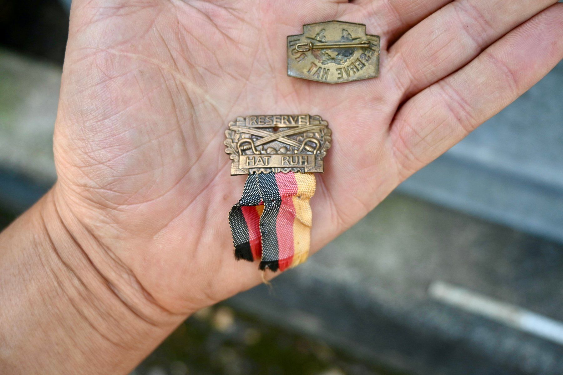 Uniformi: Bundeswehr Abzeichen: "Reserve hat Ruh" – Usato da Pfaffhausen venduto da mono_rec 6