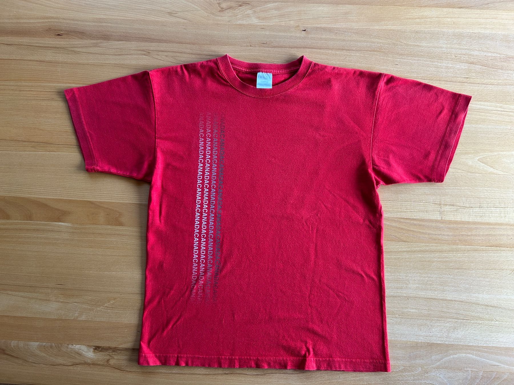 T-shirt: Rotes Herren T-Shirt Grösse M – Usato da Grosswangen venduto da che_gr