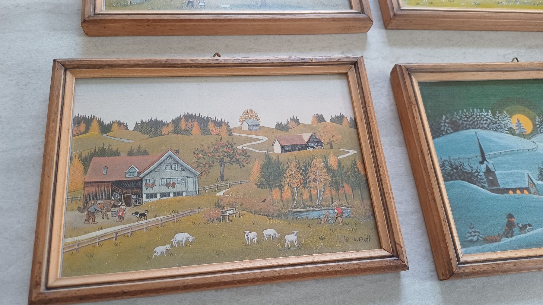 Poster & Bilder: 4 Appenzeller  Bilder – Gebraucht aus Flawil von Naphtali 4