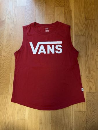 Vans T-Shirt Rot Grösse S