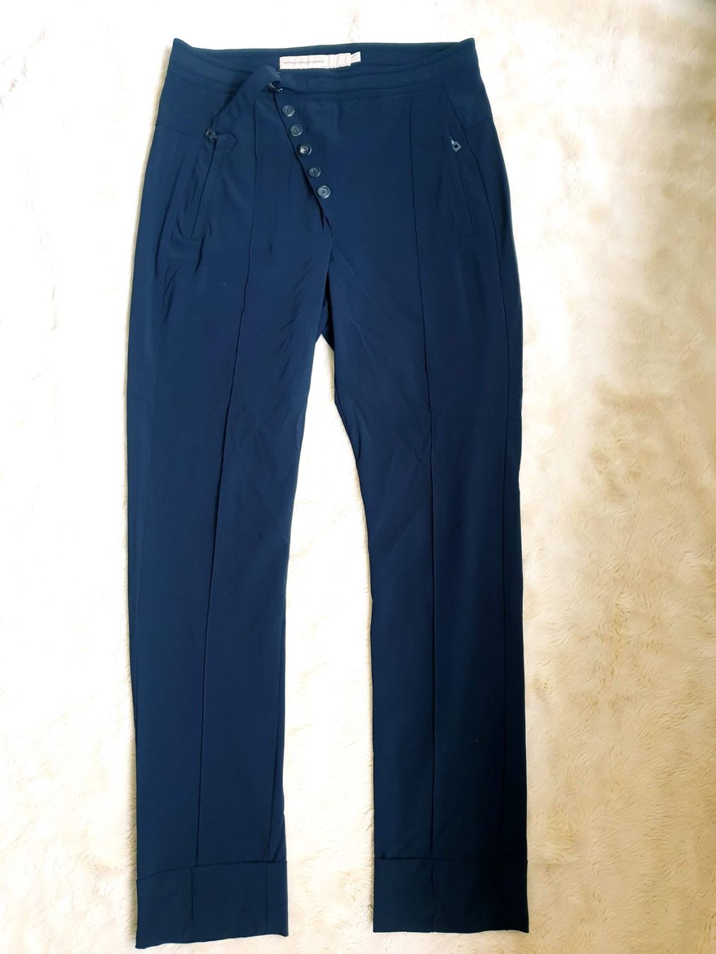 Girbaud Pantaloni: MARITHE FRANCOIS GIRBAUD XS 34 HOSE STOFFHOSE TOP zu bluse – Usato da Elsau venduto da the-colorful-side 7