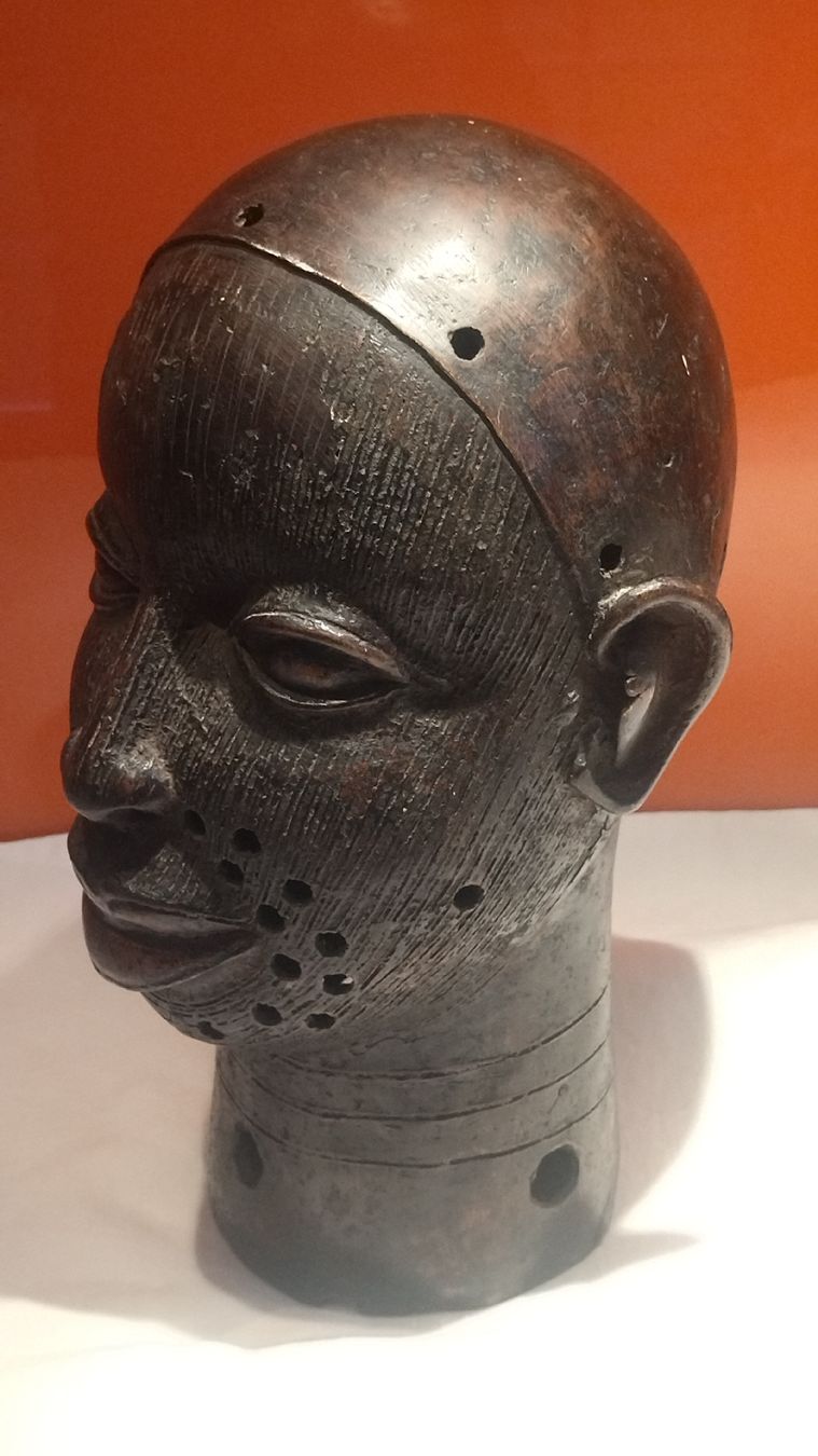 Skulpturen & Statuen: Seltener alter  XXL Bronze Kopf Benin – Gebraucht aus Zürich von Top-Deal-Schweiz 6