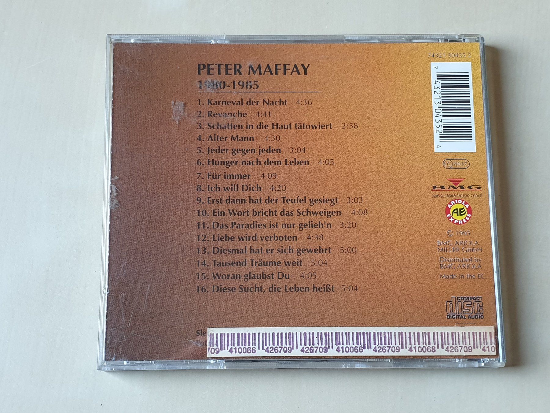 CDs: Peter Maffay 1980 - 1985 – D'occasion à Stansstad par collectorsshop 1