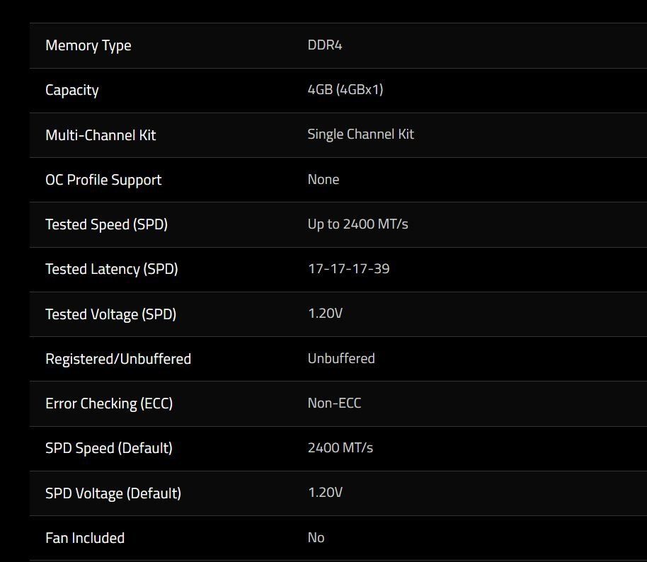 G.Skill Memoria / RAM: G.Skill RAM DDR4 2400 4GB – Usato da Wettingen venduto da Schabernack_sam 4