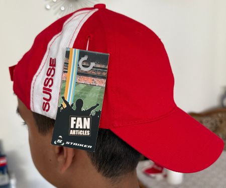 Original Suisse Kappe - Rot & Weiss - Fanartikel für den ...