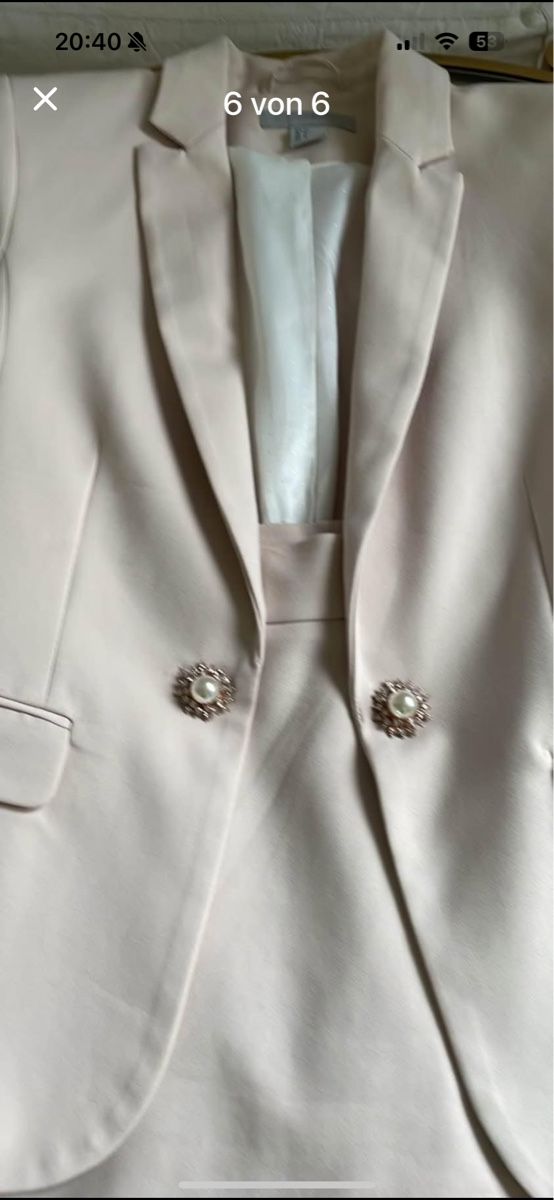 H&M Anzüge & Kostüme: Blazer set – Neu (gemäss Beschreibung) aus Würenlos von millepini 3