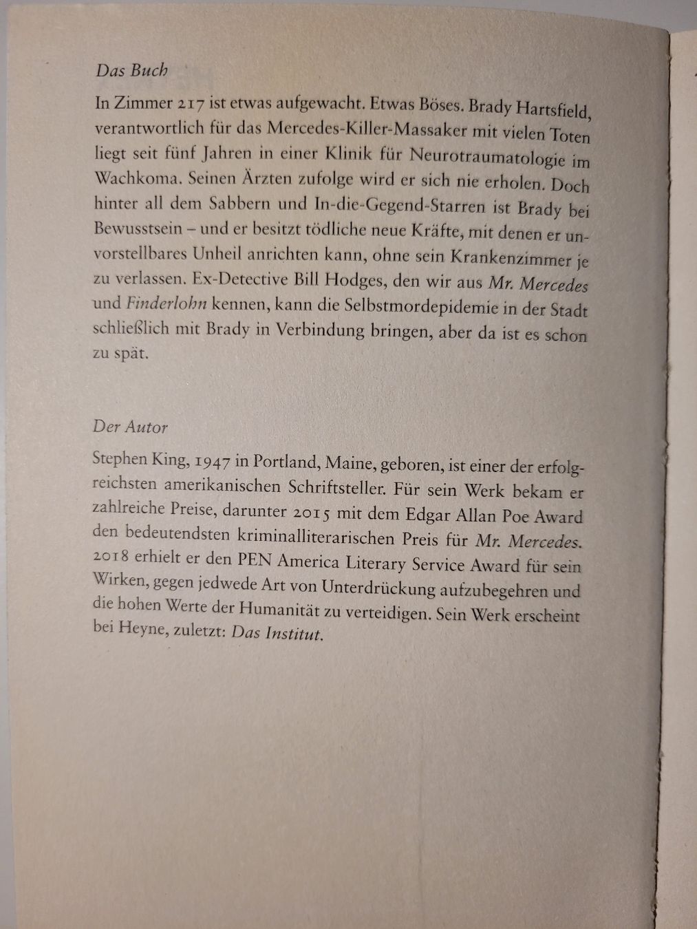 Livres: Mind Control von Stephen King – D'occasion à Regensdorf par lar_wz5l 3