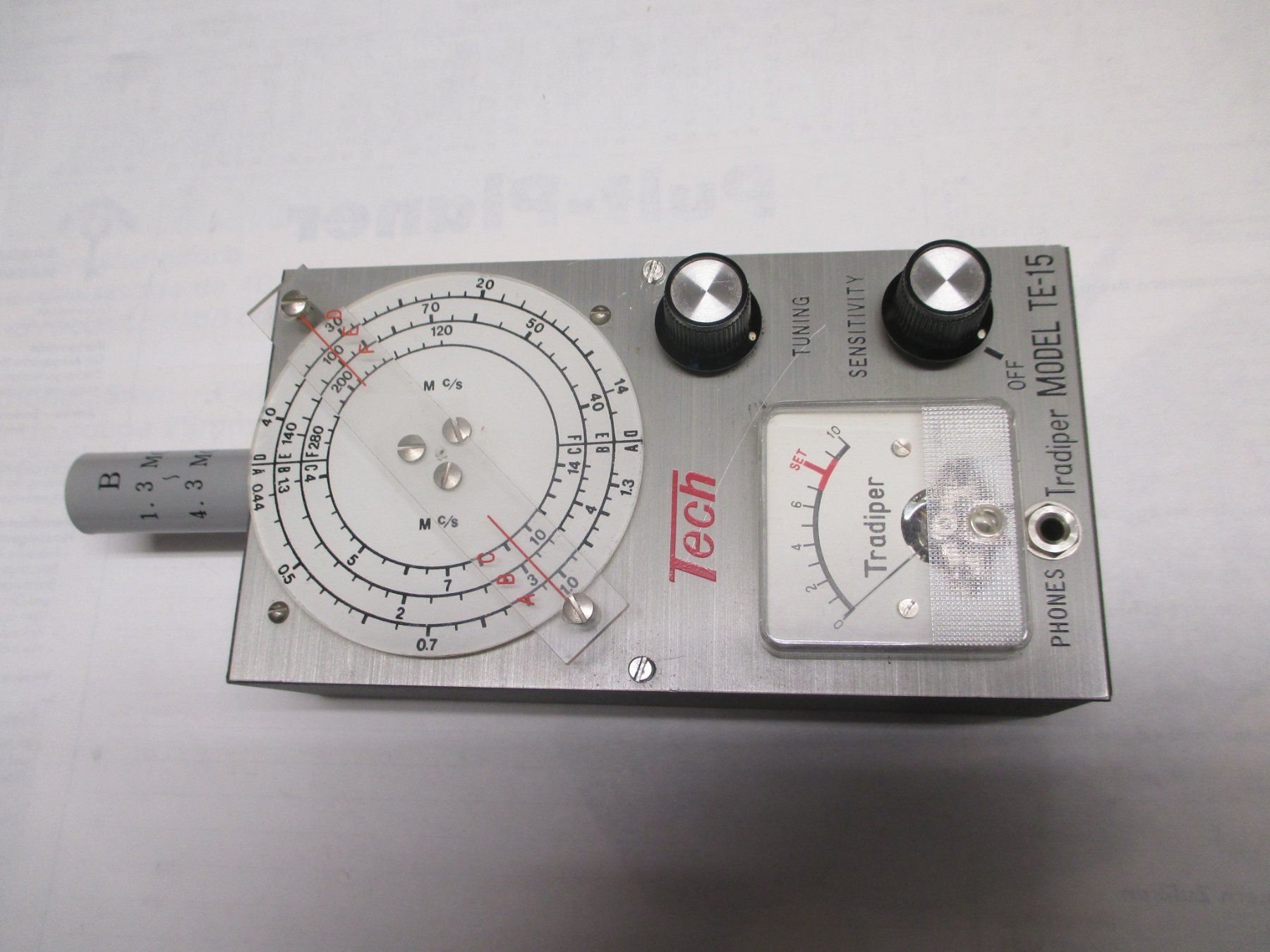 Misurare: Grid Dip Meter  Tech  TR-15 – Usato da Zufikon venduto da ELEHZ 1