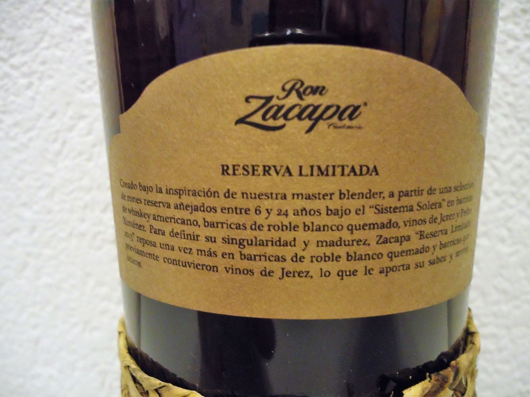 Zacapa Bevande alcoliche: Ron Zacapa Reserva Limitada 2013 inkl.GB – Nuovo e nell'imballaggio originale da Elsau venduto da Rumsammler 5