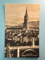 Bern - Kornhausbrücke und die Alpen