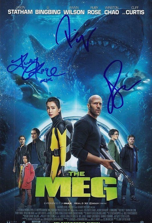Autografi: THE MEG - topCAST - AUTOGRAMME – Usato da Egg b. Zürich venduto da Dbunny