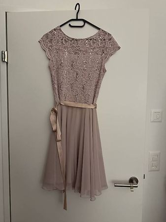 Swing Spitzenkleid altrosa Gr. 38  einmal getragen