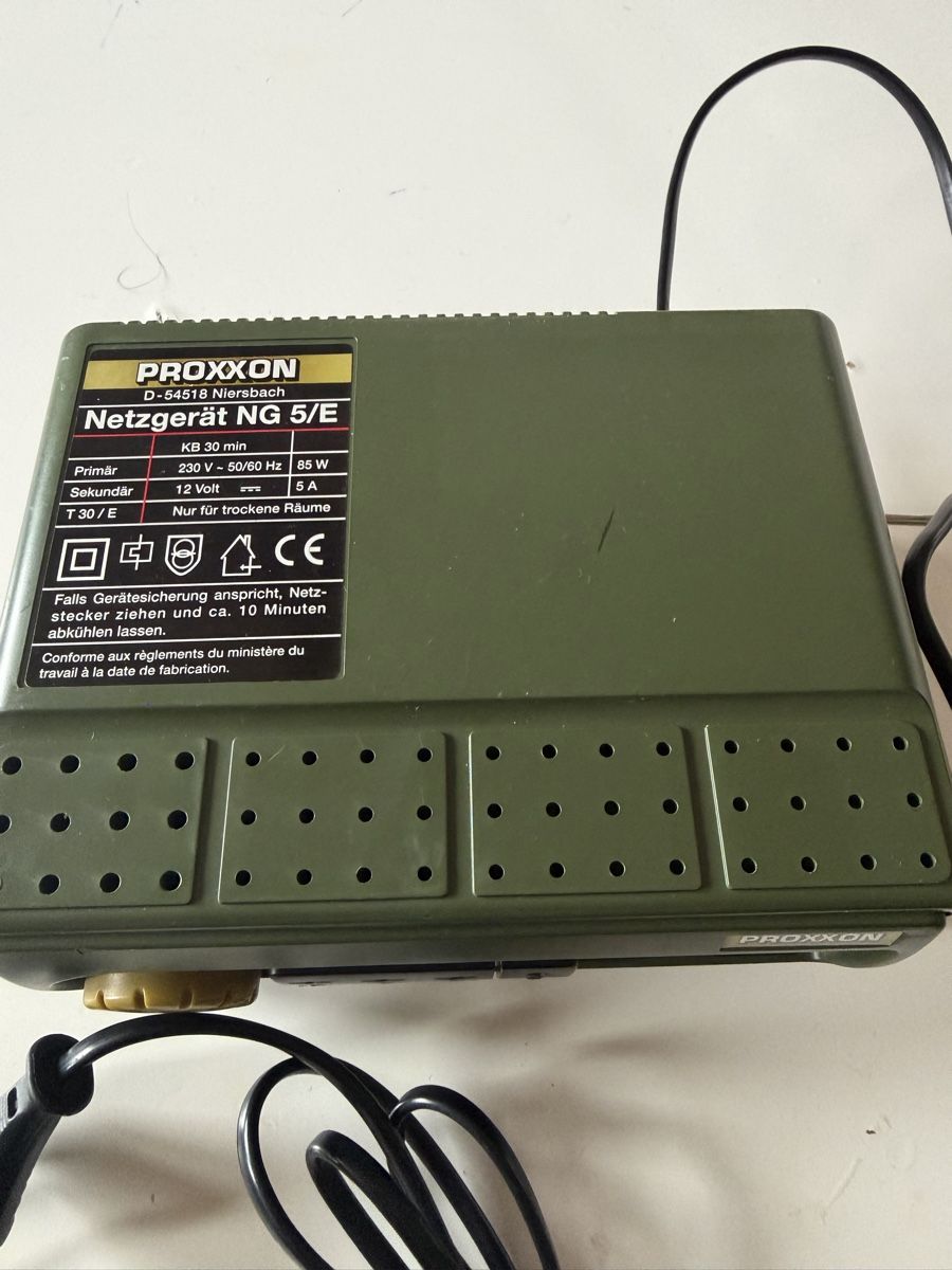 Tous les outils: Proxxon Netzgerät NG 5/E – D'occasion à Baden par noli.r 1