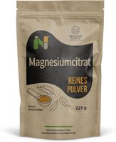 Magnesiumcitrat Pulver 225g 200mg 100 Portionen