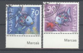 2001, Sondermarken Regenbogenfisch, ET