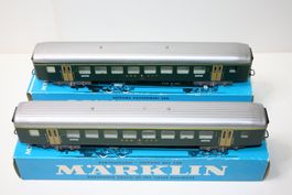 2 Personenwagen SBB von Märklin