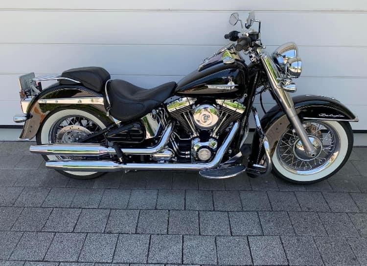 Harley-Davidson Chopper: Harley Davidson FLSTN Heritage Softail Deluxe – Usato da Salez venduto da Der.Rheintaler
