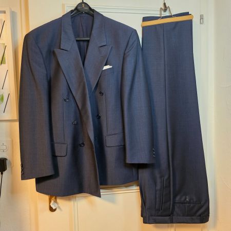 LICONA Vintage Herrenanzug Gr. 50 Kurzgrösse Wolle Mohair
