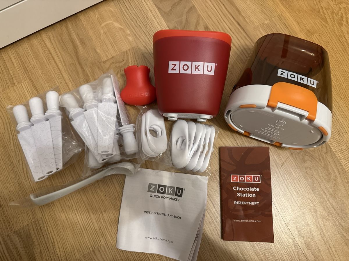 Küchengeräte: Zoku Quick Pop Maker und Chocolate Station – Neu (gemäss Beschreibung) aus Burgdorf von Lou-123