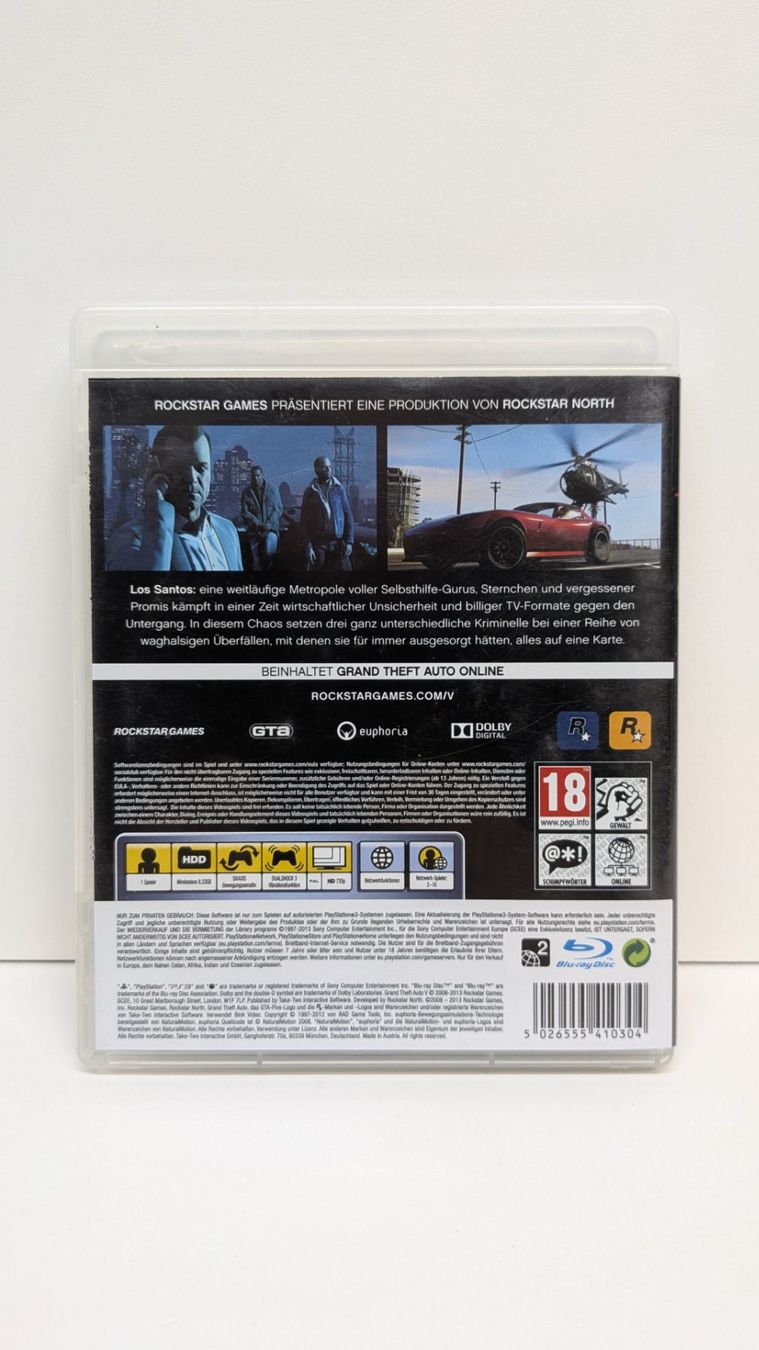 Giochi: GTA Sammlung - PlayStation 3 – Usato da Menziken venduto da mame18 6