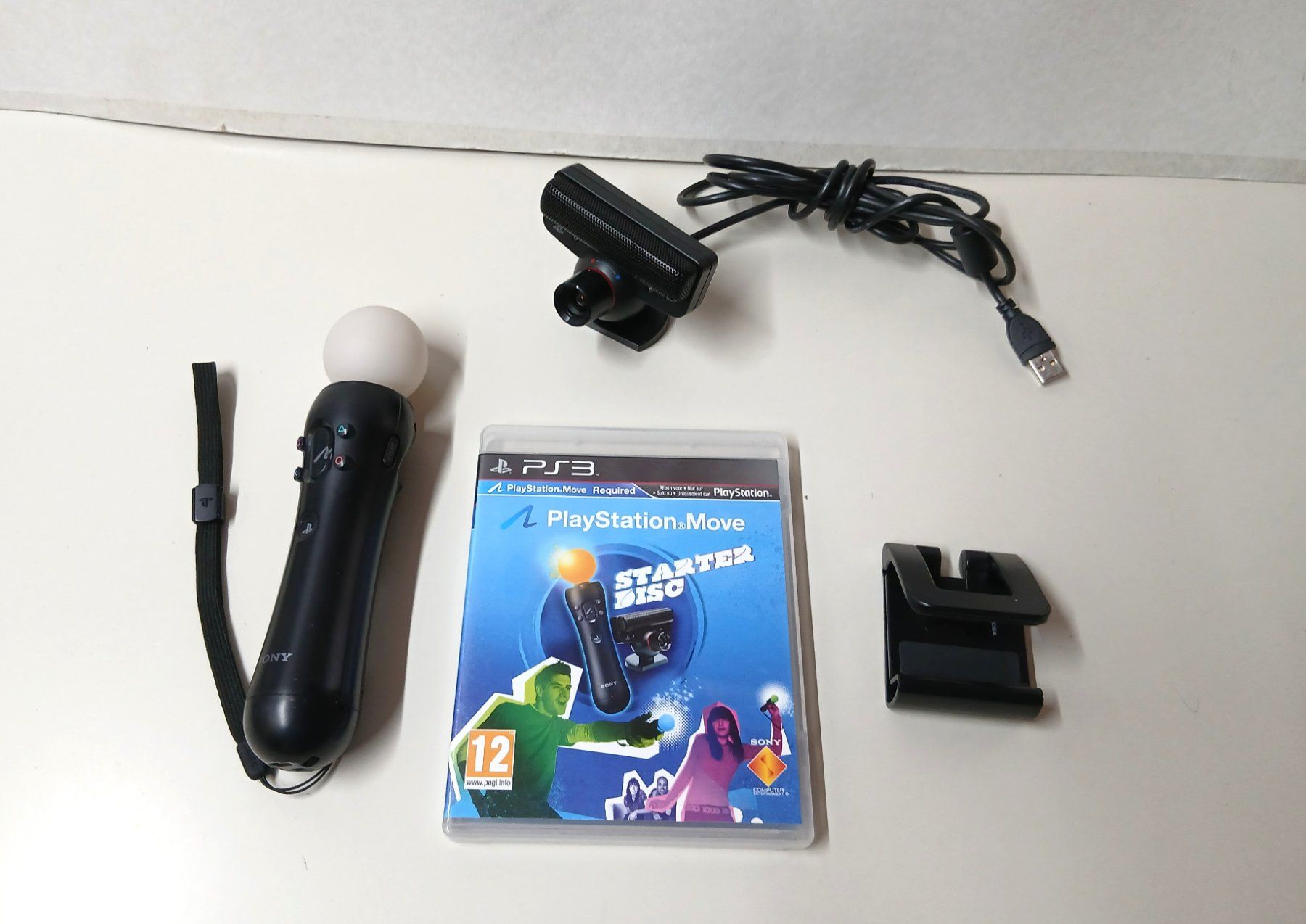 Pack Accessoires PS3 Move Sport - 5 Accessoires Pour Manette PS3 : Tennis, Golf, épée, Arc Et Plus