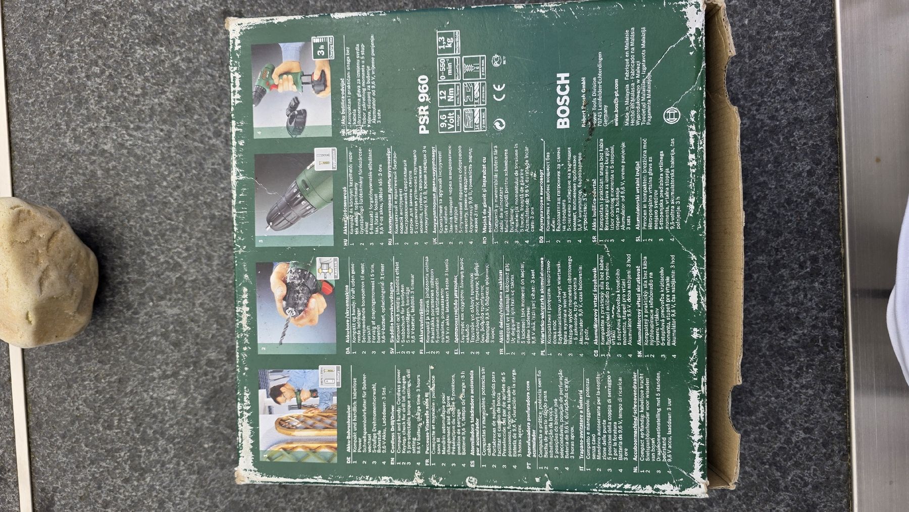 Bosch Trapani: Bosch PSR 960 Akkuschrauber 9.6V – Usato da Andelfingen venduto da boss_89 3