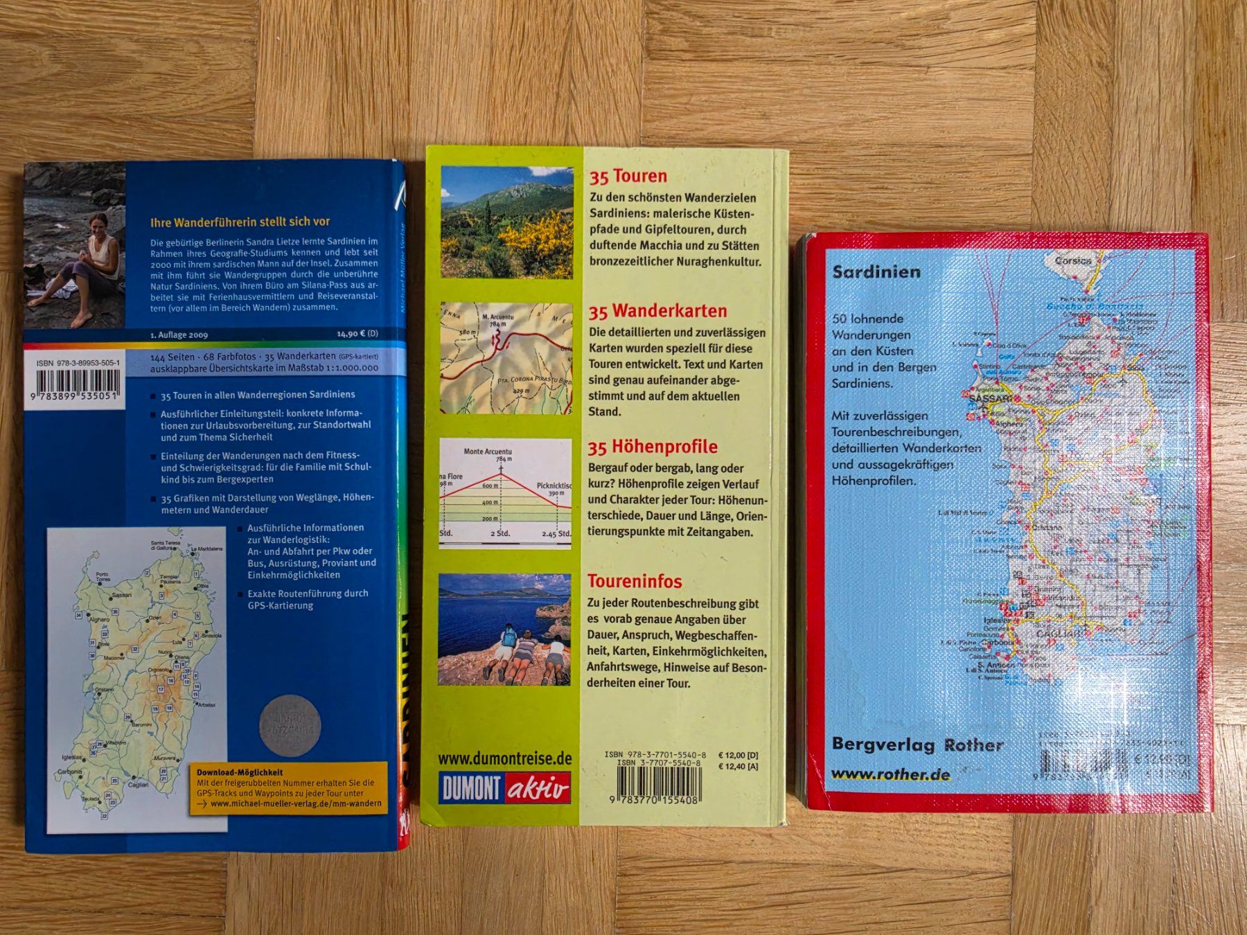 Libri: 3 x Wanderführer Sardinien – Usato da Stäfa venduto da flamingo_17 1