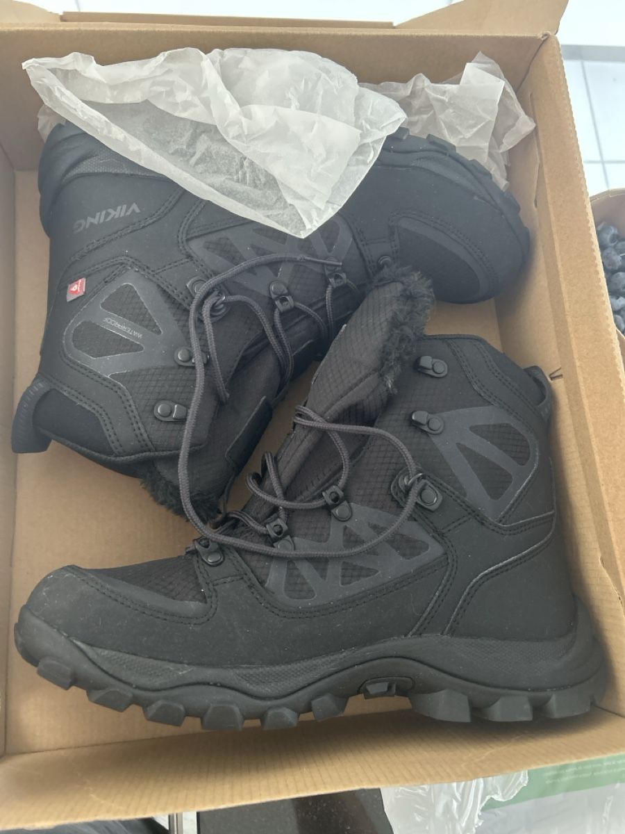 Viking Scarpe da uomo: Viking Constrictor High WP M Boots Grösse 43 Schwarz neu – Nuovo e nell'imballaggio originale da Derendingen venduto da Salem2s