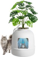 Katzentoilette Blumentopf XXL Geheim mit Filter & Schaufel