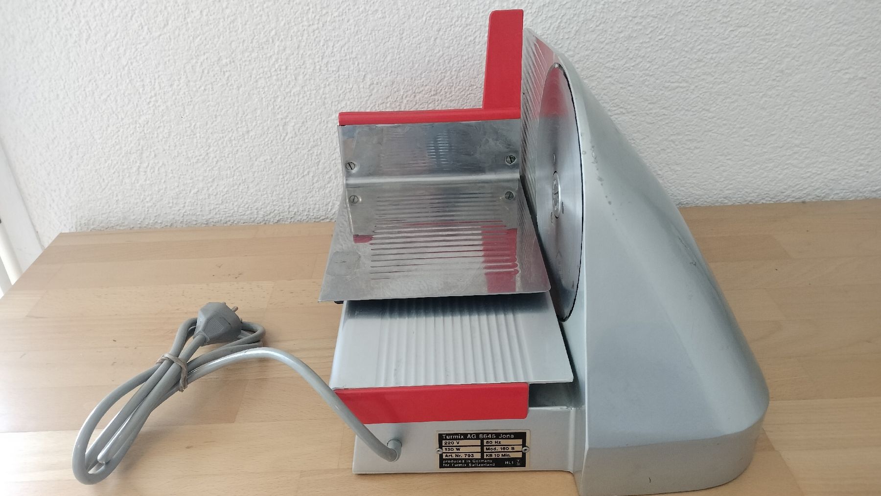 Turmix Küchengeräte: Schneidmaschine TURMIX – Gebraucht aus Basel von baselboy01 3