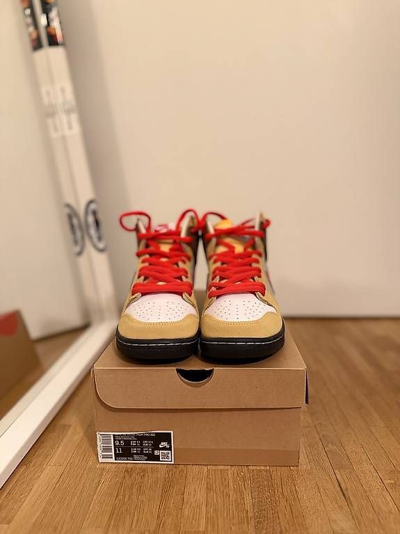 Nike Scarpe da uomo: Nike SB Dunk High Color Skates Kebab & Destroy – Usato da Bussigny venduto da jam_kd2f
