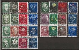 PJ043 - Pro Juventute 1943-1949  obl.