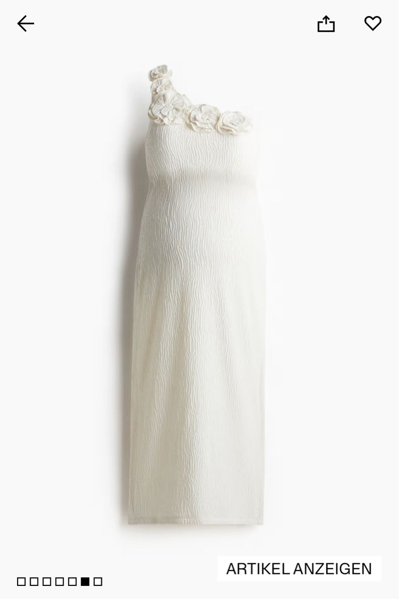 H&M Vestiti: NEU Maternity One Shoulder Kleid – Nuovo e nell'imballaggio originale da Meilen venduto da smt_n7ry 3