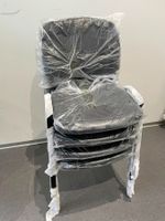 NEU! 4x Besucherstuhl, Bürostuhl, Konferenzstuhl, Stuhl