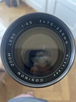 Cosinon Zoom Objektiv f=70-230mm 1:4.5, gebraucht