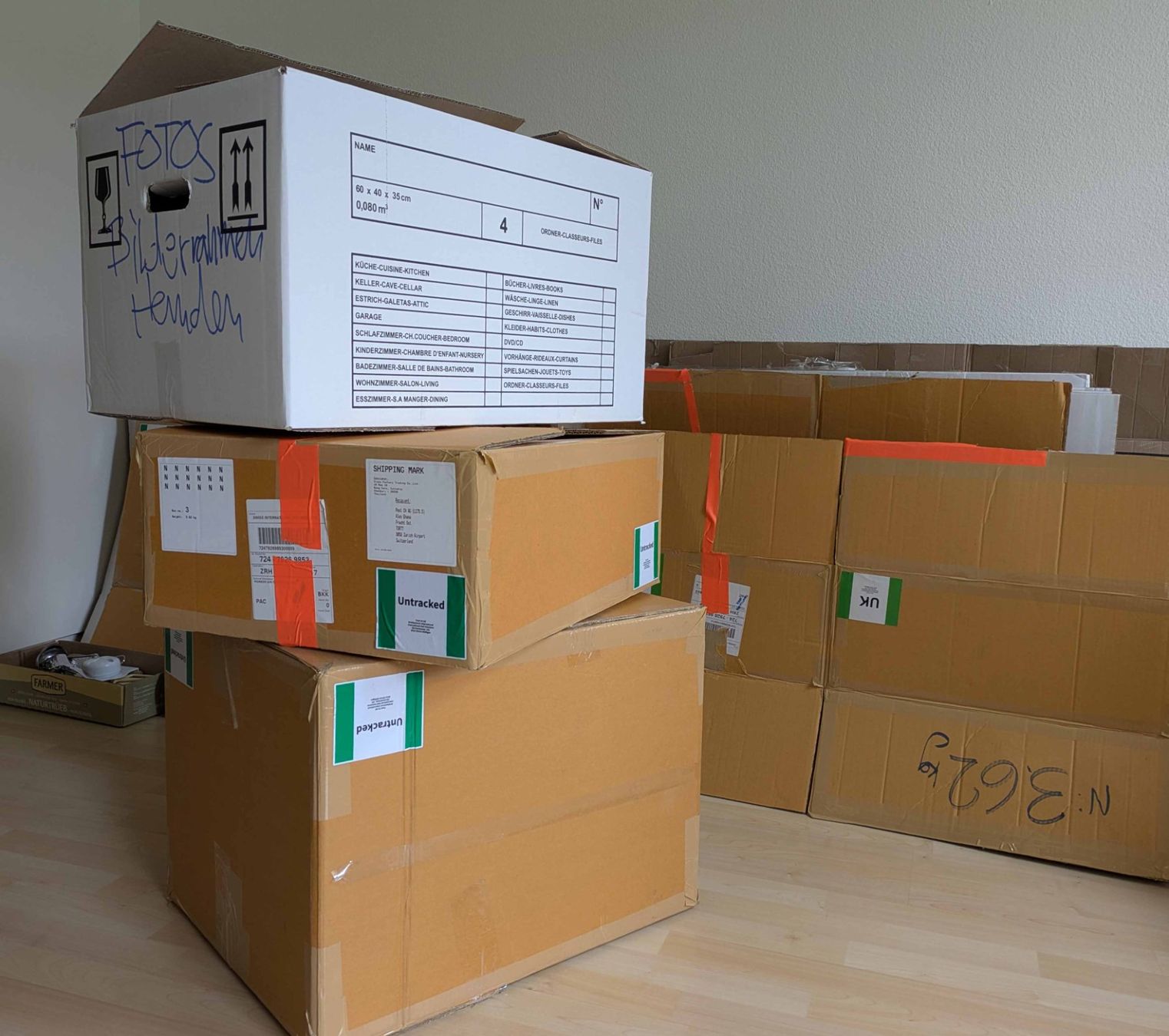 Cartons: Umzugsboxen – D'occasion à Dulliken par nicofoto 1