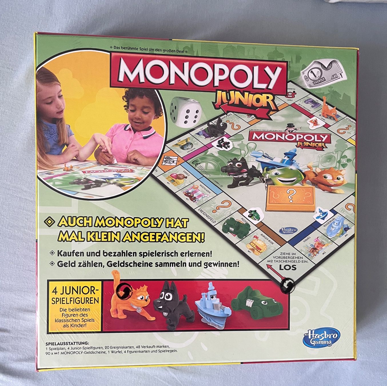 Hasbro Spiele: Monopoly Junior Brettspiel - Neu & OVP! – Neu und originalverpackt aus Ittigen von Luky37 3