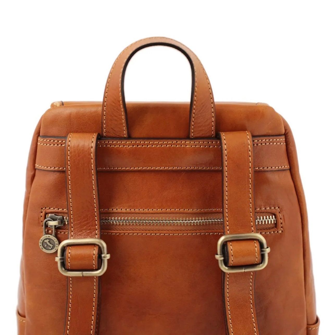 Zaini: Lederrucksack Venezia - Farbe: Honig – Nuovo e nell'imballaggio originale da Wittenbach venduto da WWW.DRILUBAGS.CH 3