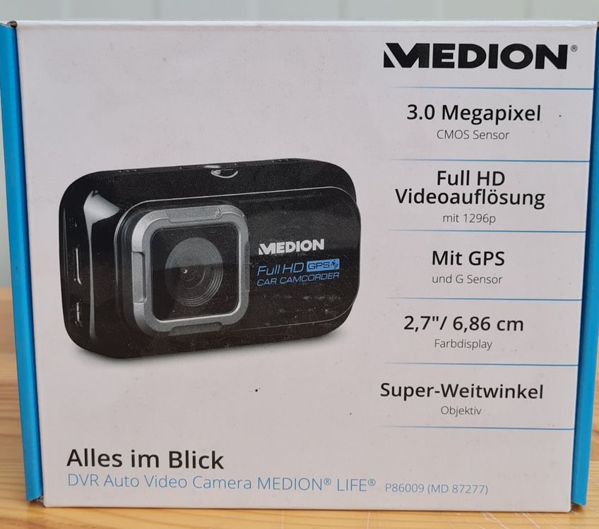 Full HD Car Camcorder Medion (Neu und originalverpackt) in