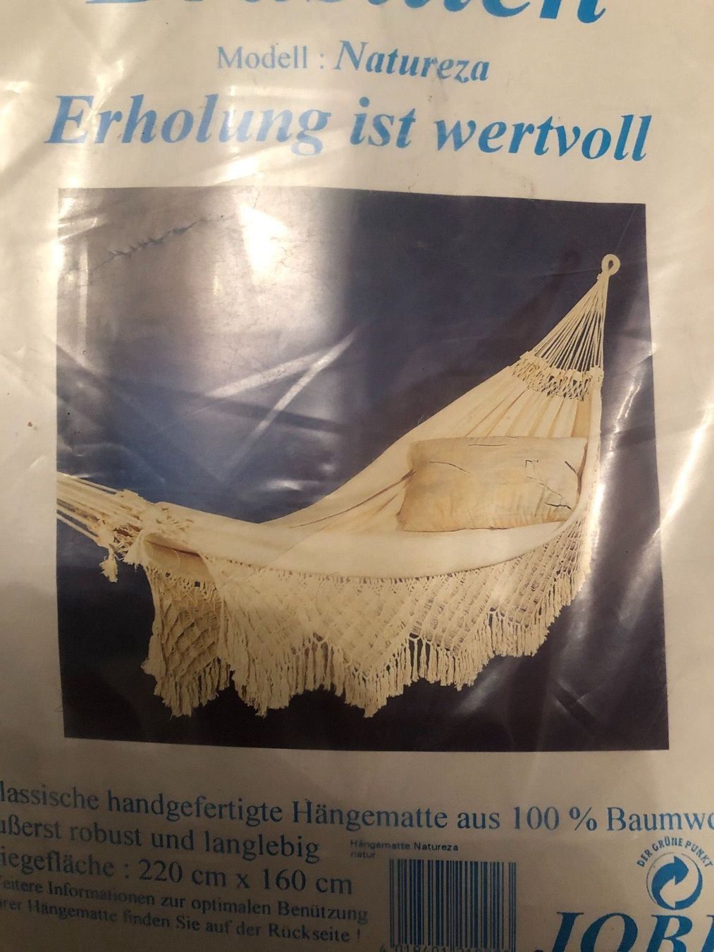 Hängematten: Hängematte COPACABANA.Neu.100% Baumwolle – Neu und originalverpackt aus Wald ZH von mlnt 4