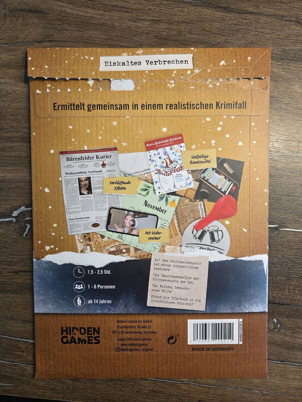 Giochi: Hidden Games Tatort: Eiskaltes Verbrechen  – Nuovo (secondo la descrizione) da Waltenschwil venduto da Hotzolino 2