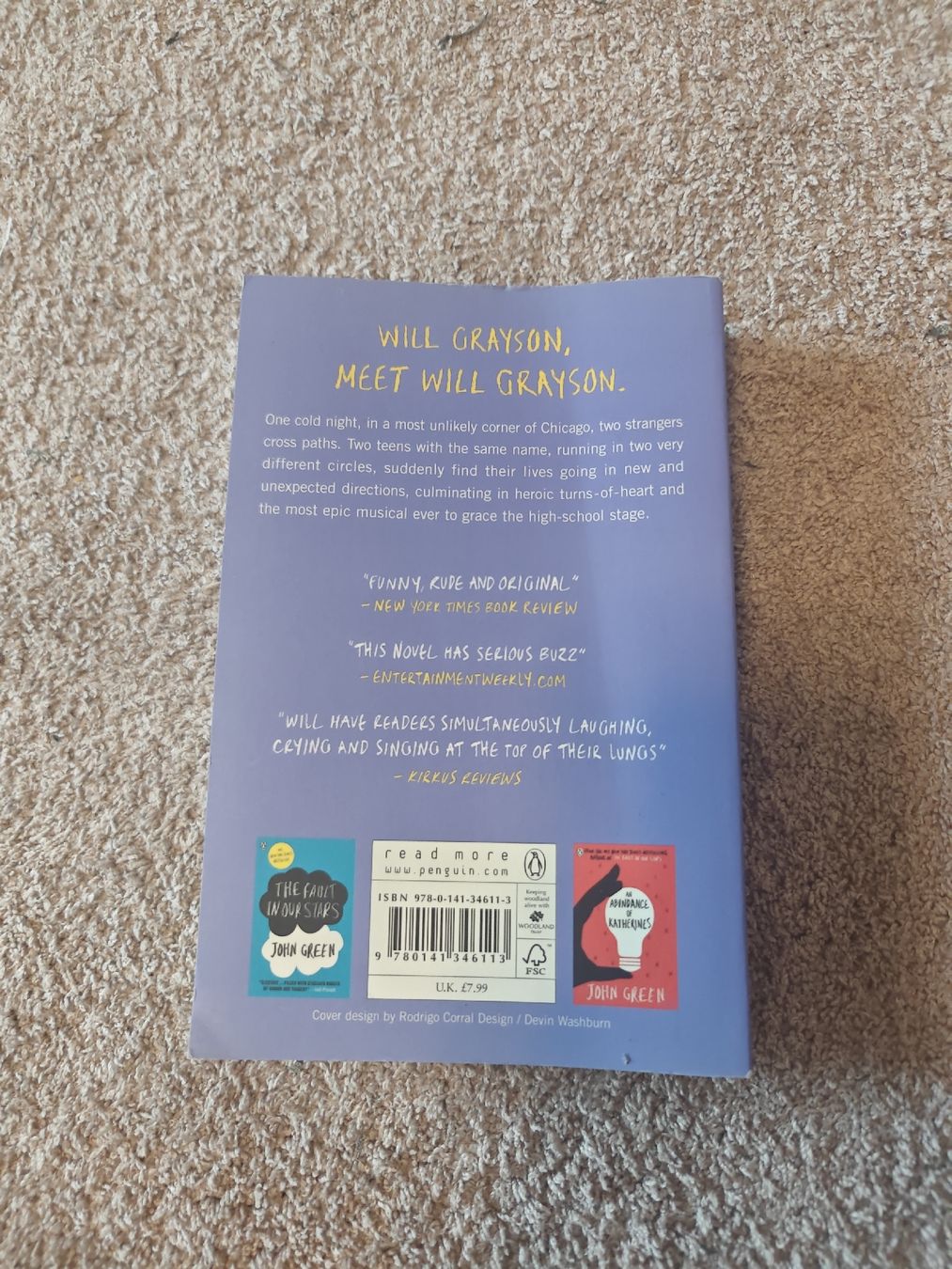 Libri: Will Grayson, Will Grayson - John Green  – Usato da Zumikon venduto da miiracl 1