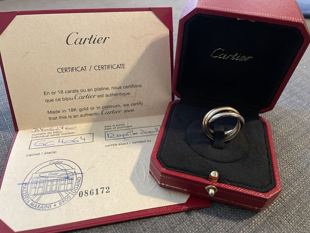Anello Cartier “Trinity” | Kaufen auf Ricardo