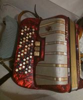 Hohner Accordina II De Luxe Knopfakkordeon mit Koffer